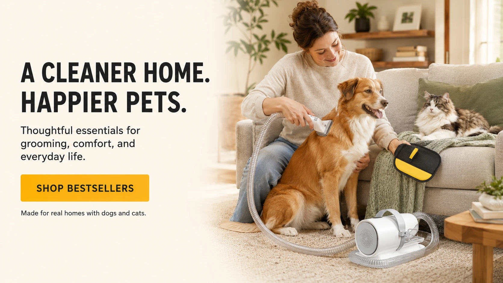 Shop the Pet Grooming Vacuum Kit bestseller
